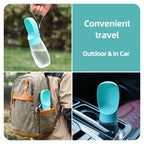 SmartBuy Hub-300ml 500ml Big Dog Water Bottle Portable Drinking Bowl For Small Dogs