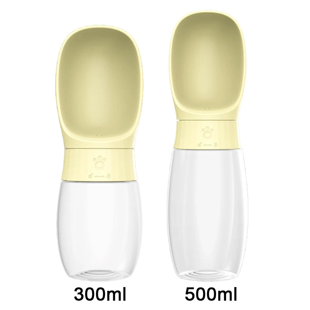 SmartBuy Hub-300ml 500ml Big Dog Water Bottle Portable Drinking Bowl For Small Dogs