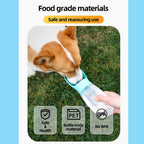 SmartBuy Hub-300ml 500ml Big Dog Water Bottle Portable Drinking Bowl For Small Dogs