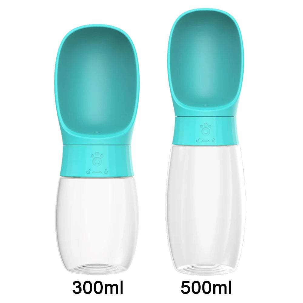 SmartBuy Hub-300ml 500ml Big Dog Water Bottle Portable Drinking Bowl For Small Dogs